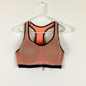 Victoria Secret cream orange sports bra as 32D